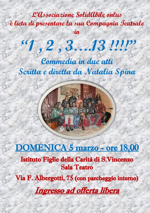 locandina teatro 1,2,3 .. 13